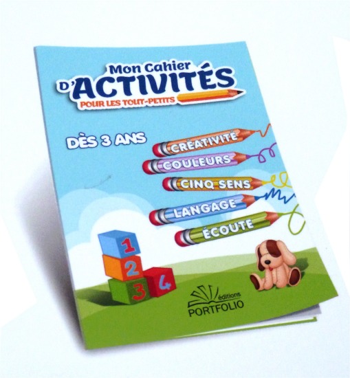 Photo Mon cahier d’activités pour les tout-petits (dès 3 ans) - Editions Portfolio